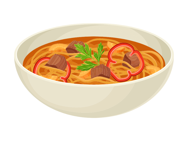 Второе блюда