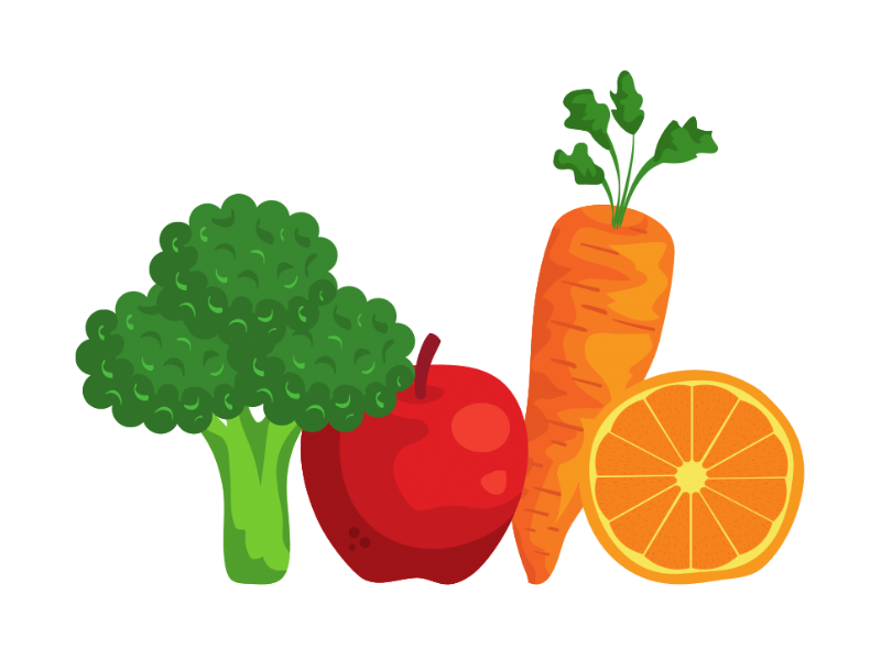 Фрукты и овощи