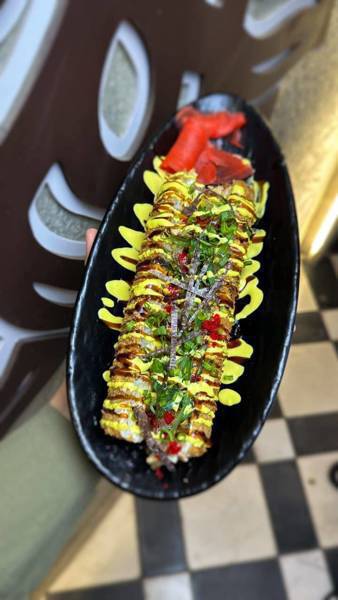 Ход-дог с угрем